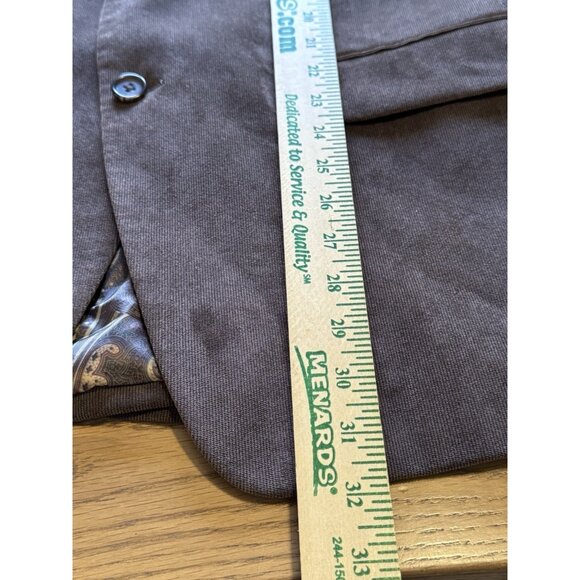 Lauren Ralph Lauren Sports Coat Blazer Brown 40R Polyester Blend Corduroy READ - Picture 3 of 16